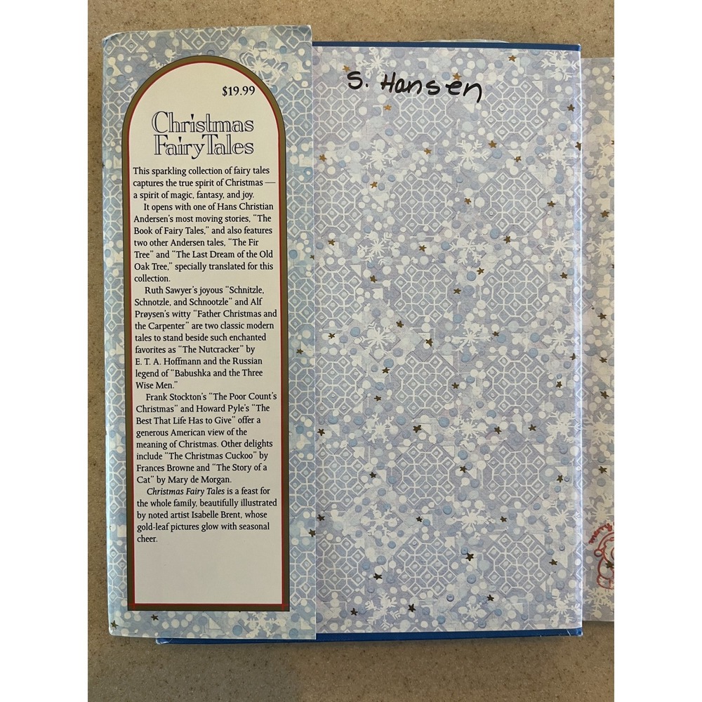 Christmas Fairy Tales Hardcover‎ Book Illustrated by Isabelle Brent - Picture 2 of 7